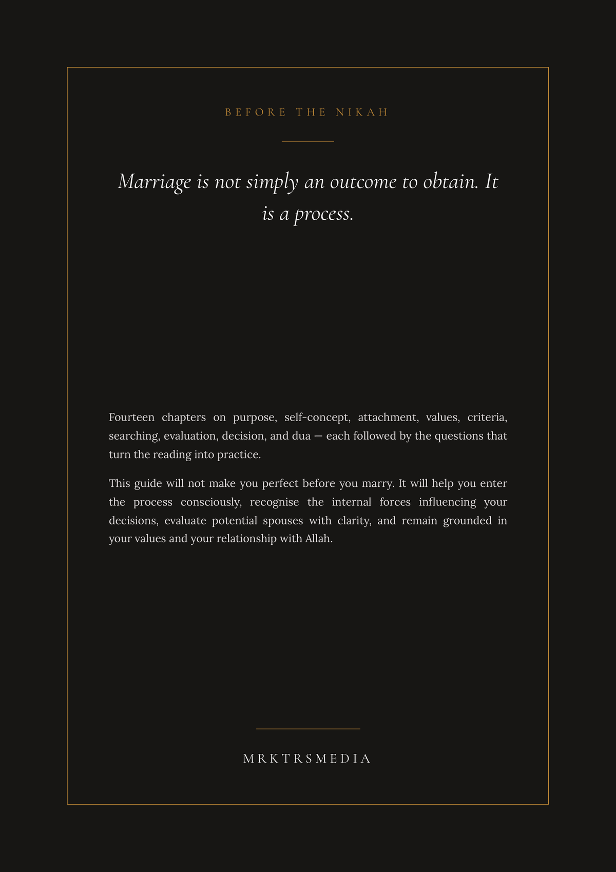 Before the Nikah